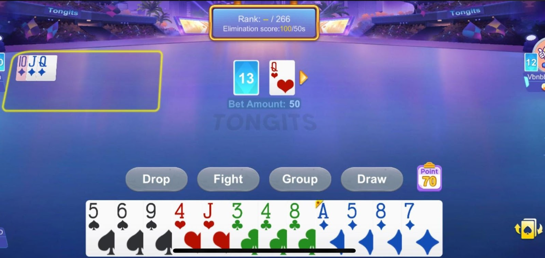 how to play tongits go